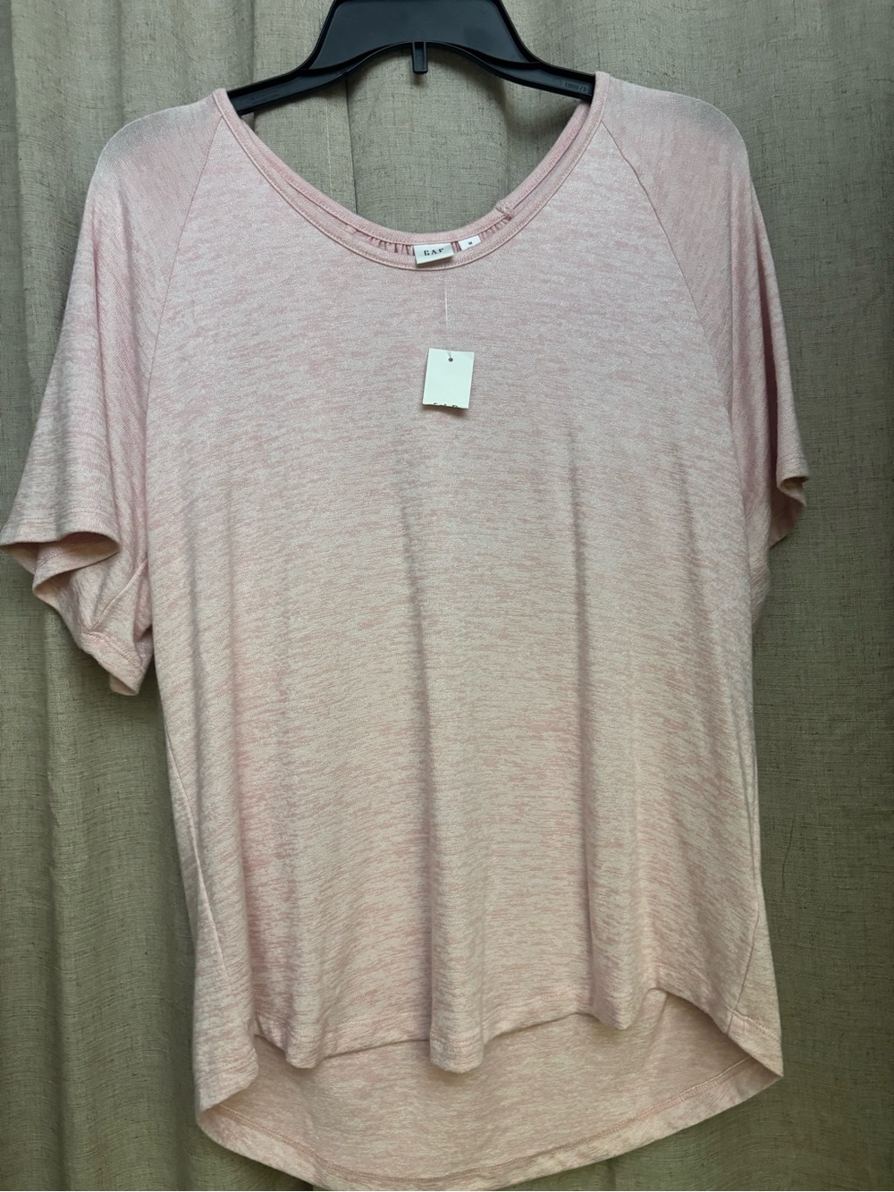 GAP Soft Blush Short Sleeve Relaxed Tee
